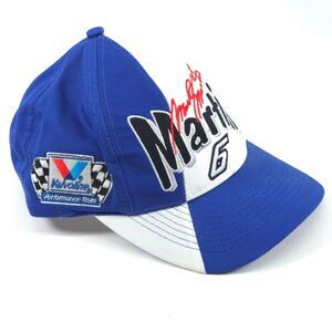 Vintage‎ AJD NASCAR Valvoline Racing Mark Martin #6 Roush Exclusive Snapback Hat
